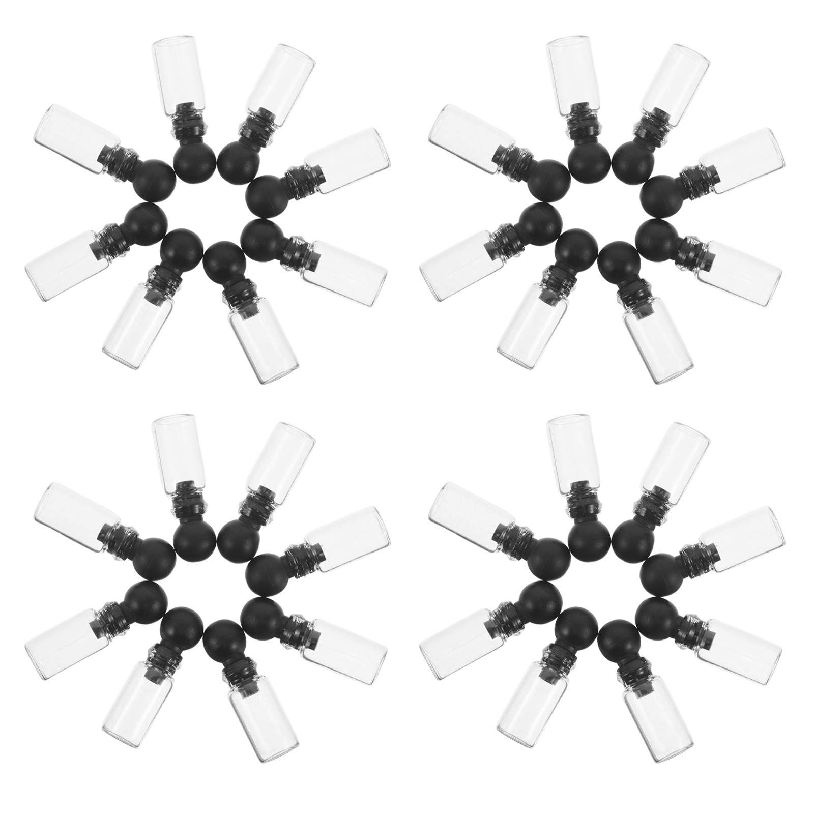 Perfume Fragrance Oil - 150 unidades de frascos de vidro