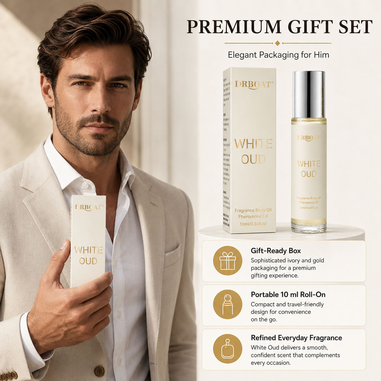 Óleo de perfume roll-on para h - Perfume Alcohol Fragrance avaliação e preço