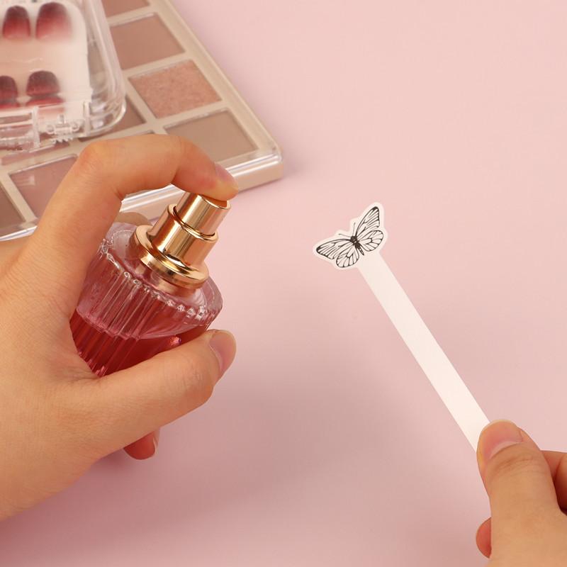 100 Peças de Papel Testador Cr - Perfume Fragrance Oil avaliação e preço