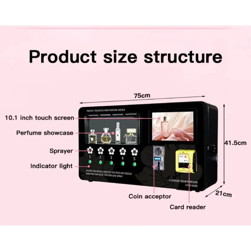 Máquina de Venda Automática de - Perfume Fragrance Sale avaliação e preço